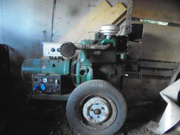 Groupe électrogène 6 KVA , moteur Lister diésel, Enlèvement, Utilisé, 5 à 10 kVA, Autres types
