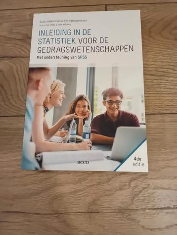Inleiding in de statistiek voor de gedragswetenschappen beschikbaar voor biedingen