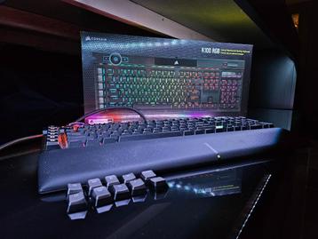 CORSAIR K100 RGB Optical-Mechanical Gaming Toetsenbord