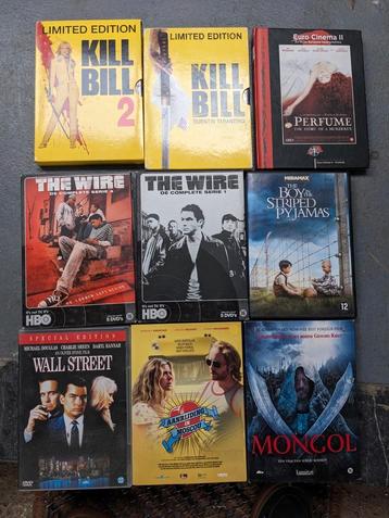 Dvd - dvd's - dvds oa. The wire, kill bill, mongol