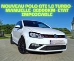 SUPER POLO GTI 1.8L TURBO 88.500KM HANDGESCHAKELDE VERSNELLI, Auto's, Voorwielaandrijving, Stof, 4 cilinders, Wit