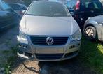 VW POLO 9n2 1.4TDI/2007/AIRCO/ACCIDENTÉ, Stof, Zwart, Bedrijf, 59 kW