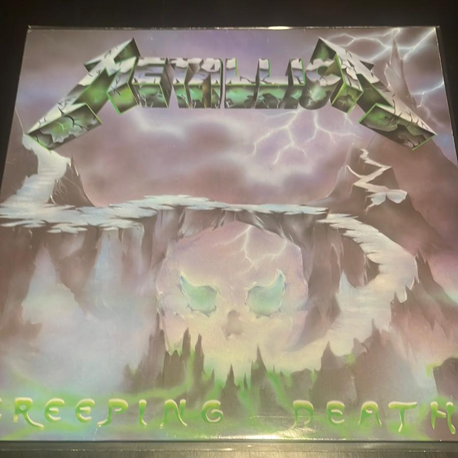 Metallica - Creeping Death - Rood Vinyl - Orig. UK 1984, Enlèvement ou Envoi, Comme neuf