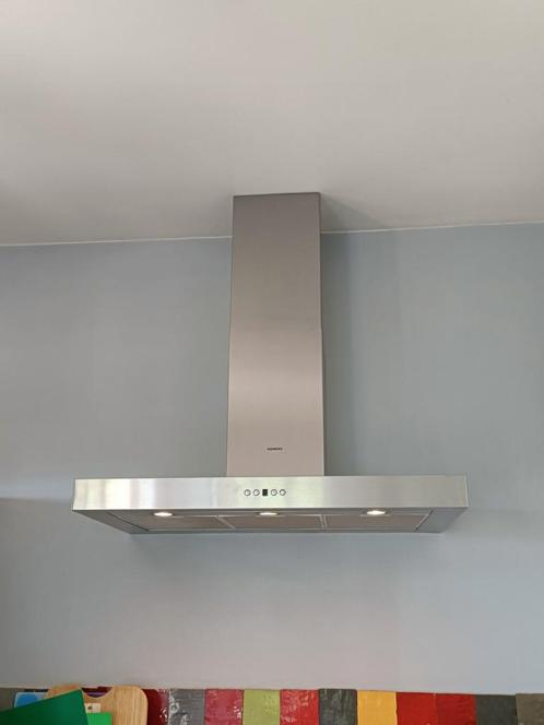HOTTE ASPIRANTE - SIEMENS - TB ETAT, Elektronische apparatuur, Afzuigkappen, Gebruikt, Vrijstaand, Wandschouwkap, 400 tot 600 m³ per uur