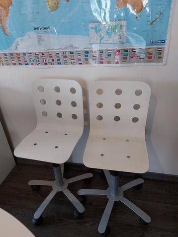 2 x Ikea jules bureaustoel kinderen prijs voor 2 beschikbaar voor biedingen