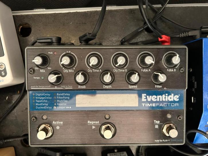 Eventide Timefactor Delay Pedal, Musique & Instruments, Effets, Comme neuf, Delay ou Écho, Enlèvement ou Envoi