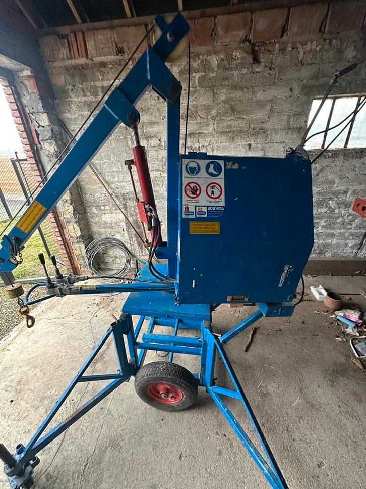 Mobiel Bouwliftje lier, Bricolage & Construction, Monte-charges, Utilisé, Enlèvement