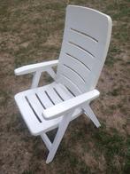 Tuinstoelen / tuinzetels (Hartman) 3 stuks - opklapbaar, Tuin en Terras, Tuinstoelen, Ophalen, Zo goed als nieuw, Plastic, Verstelbaar