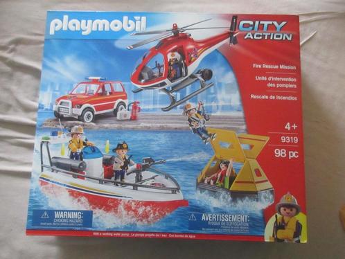 brandweer/goederentrein, Kinderen en Baby's, Speelgoed | Playmobil, Nieuw, Ophalen of Verzenden