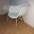 2 design stoelen, Huis en Inrichting, Stoelen, Twee, Wit, Zo goed als nieuw, Hout
