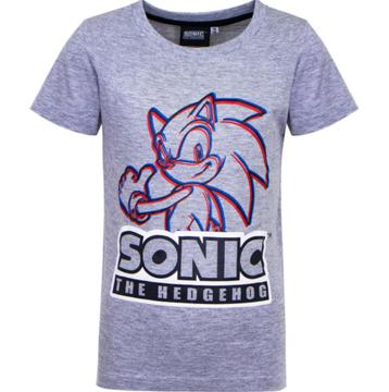 Sonic T-shirt Grijs - Maat 92 - 104 - 116 beschikbaar voor biedingen
