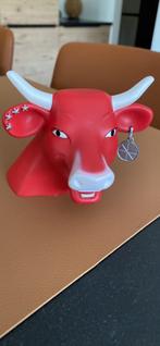 Mini buste en résine « la vache qui rit », Animal, Enlèvement, Utilisé