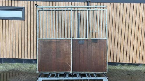2 voorwanden | 2410 x 2320 mm. | Hardhout, Dieren en Toebehoren, Stalling en Weidegang, Opfok, Stalling, Weidegang, Accessoires