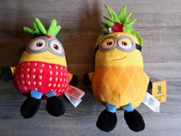 Minions fruit pluche uit te kiezen  beschikbaar voor biedingen