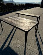 Eetkamer (tafel + 4 stoelen + console), Huis en Inrichting, Complete eetkamers, Ophalen, Zo goed als nieuw