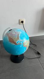 Wereldbol met lamp, Enlèvement, Lumineux, Comme neuf