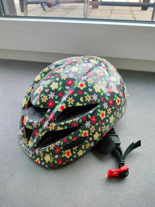 Fietshelm baby/peuter merk Abus, Vélos & Vélomoteurs, Accessoires vélo | Casques de vélo, Comme neuf, Fille, XXS, Enlèvement