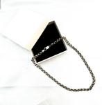 925 Zilveren halsketting - Unisex - met geschenkverpakking, Antiek en Kunst, Ophalen of Verzenden, Zilver
