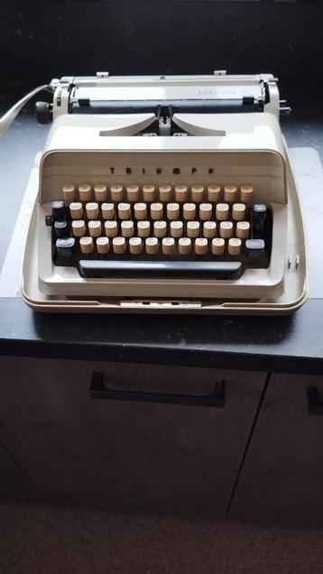 vintage typmachine, Enlèvement, Utilisé