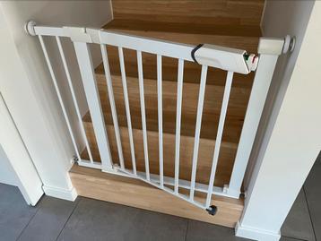 Safety 1st Flat Step Traphekje + extensie, Kinderen en Baby's, Traphekjes, Ophalen, Zo goed als nieuw