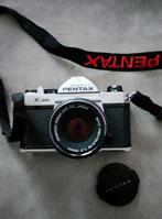 Pentax K1000, Pentax 50mm 1:2 mm lens, lichtmeter ok., Audio, Tv en Foto, Fotocamera's Analoog, Ophalen of Verzenden, Zo goed als nieuw