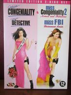 DVD Miss Congeniality 1 en 2, Actiekomedie, Boxset, Ophalen of Verzenden, Zo goed als nieuw