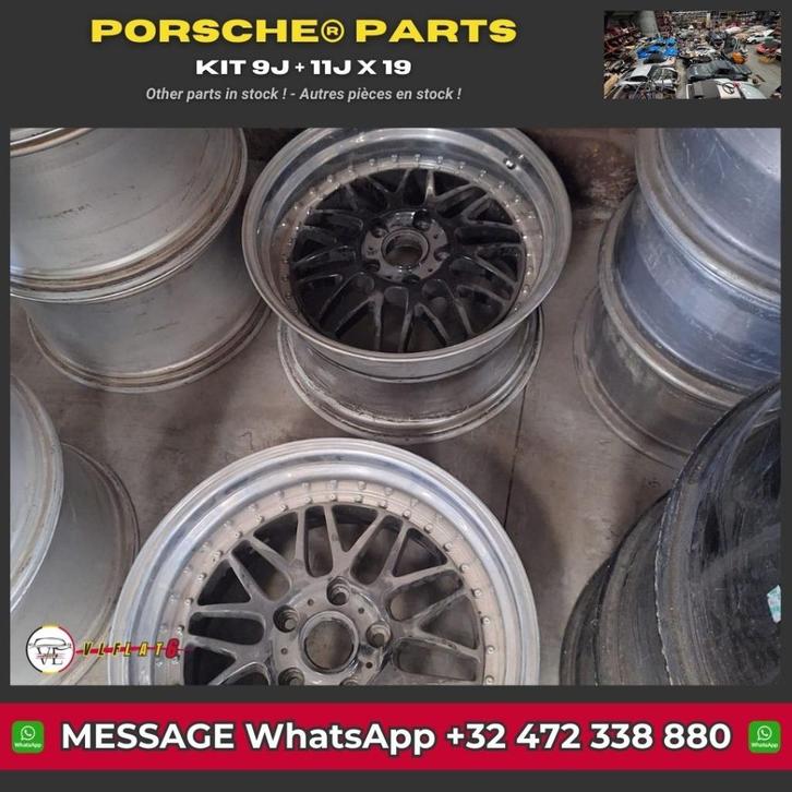 Jantes Porsche – 9J x 19 + 11J x 19, Autos : Pièces & Accessoires, Autres pièces automobiles, Pièces Oldtimer ou Ancêtre, Porsche