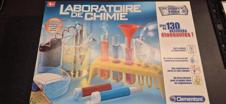 Laboratoire de chimie Clementoni – Jeu scientifique éducatif, Hobby & Loisirs créatifs, Jeux de société | Jeux de plateau, Neuf