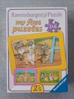 Twee kinderpuzzels +2jaar €3/puzzel, Enlèvement, Moins de 10 pièces, Utilisé, 2 à 4 ans