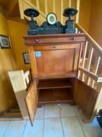 Belle ancienne armoire (secrétaire) avec un miroir gratuit, Enlèvement, Utilisé, Ancien