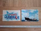 Lot vintage stickers - radio Veronica, Ophalen of Verzenden, Zo goed als nieuw, Film, Tv of Omroep