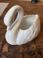 Vintage bloempot zwaantje, Ophalen of Verzenden, Huis en Inrichting