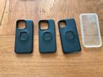Quadlock quad-lock hoesje voor iPhone 15 pro 13 pro 11 plus, Ophalen of Verzenden, Gebruikt, IPhone 11, Frontje of Cover