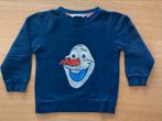 Sweat marine Olaf - 5 ans - 5€, Comme neuf, Garçon