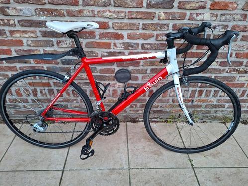 b'twin koersfiets kleinere wielen, Fietsen en Brommers, Fietsen | Racefietsen, Gebruikt, Aluminium, Ophalen