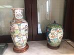 2 Chineese porseleinen vazen 45 & 30 cm hoog, Ophalen