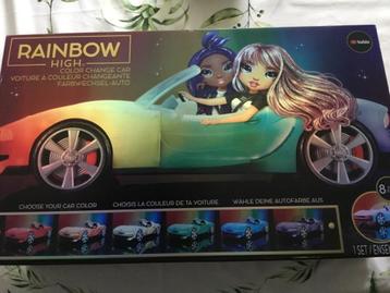 RAINBOW  HIGH. Color change car auto 8 in 1 