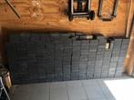 Betonklinkers antraciet 15x15x6., Ophalen, Zo goed als nieuw