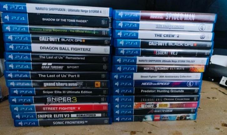 jeu playstation 4 voir description pour prix, Consoles de jeu & Jeux vidéo, Jeux | Sony PlayStation 4, Comme neuf, Sport, Enlèvement ou Envoi