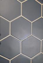 Impermo tegels hexagon naval blue, Doe-het-zelf en Bouw, Tegels, Ophalen, Nieuw