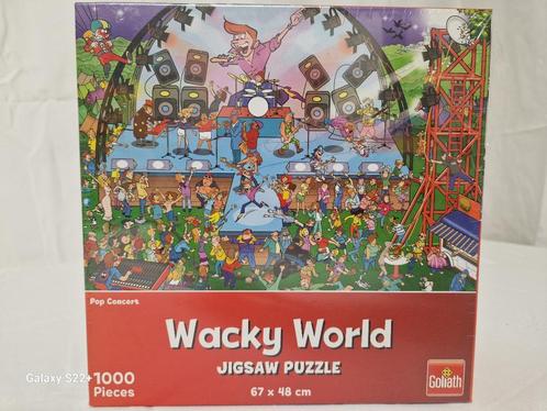 Legpuzzel Wacky world - pop concert, Hobby en Vrije tijd, Denksport en Puzzels, Nieuw, Legpuzzel, 500 t/m 1500 stukjes, Ophalen