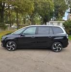 Citroen grand piccasso 7 pl, Auto's, Citroën, Zwart, USB, Leder, Bedrijf