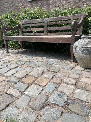 Houten tuinbank/ zitbank