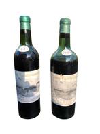 2 X Chateau Malartic Lagraviere - Pessac Leognan 1947, Frankrijk, Ophalen of Verzenden, Zo goed als nieuw, Rode wijn