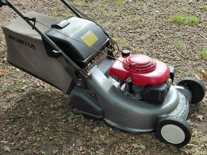 Grasmaaier honda hrd535, Tuin en Terras, Grasmaaiers, Gebruikt, Benzine-grasmaaier, 50 cm of meer, Cirkelmaaier, Ophalen