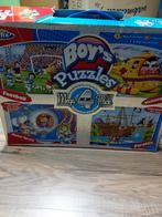 Doos met puzzels, Kinderen en Baby's, Speelgoed | Kinderpuzzels, Ophalen of Verzenden