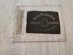 Glasplaatje Gueuze Winderickx Dworp, Ophalen of Verzenden