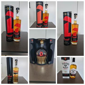 Duvel whisky collectie