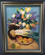 Tableau Nature morte, peinture de Pierre Fievet, Ophalen