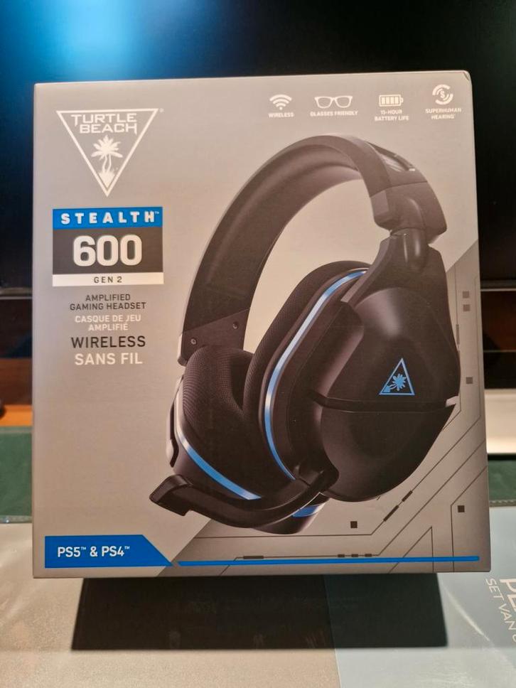 Turtle Beach Stealth 600 Gen 2 - PlayStation, Audio, Tv en Foto, Hoofdtelefoons, Op oor (supra aural), Overige merken, Draadloos